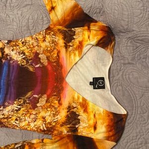 Alexander McQueen dress extra small. Side zipper & tiny hole damage to fix.